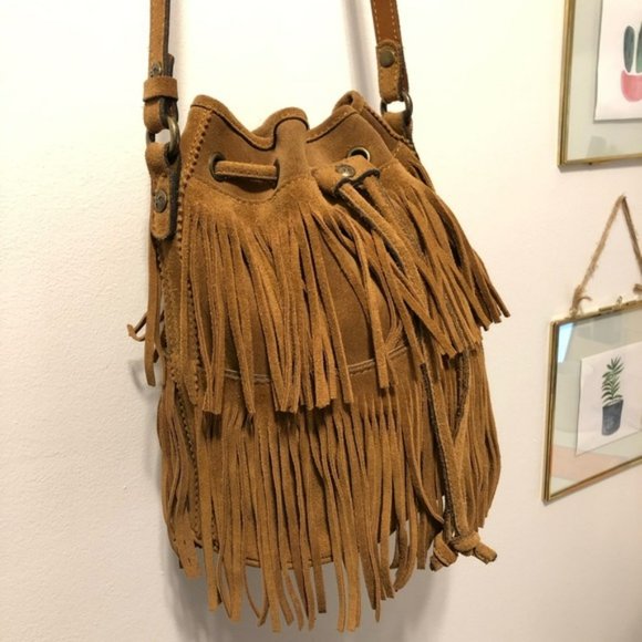Patricia Nash Bags Patricia Nash Suede Fringe Bronte Leather